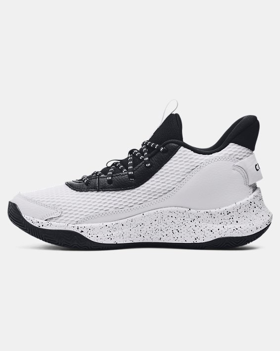 Unisex Curry 3Z7 Basketball Shoes in White image number 1